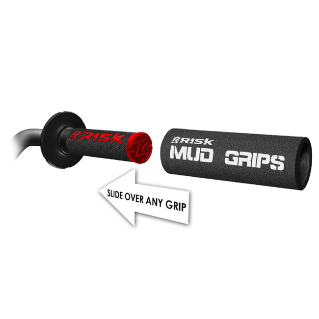 Risk Racing Mud Grips Universal Grip Covers for Muddy Conditions - Image 5