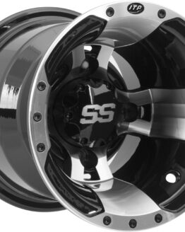 SS112 Machined Wheel 9X8 4/110 3+5