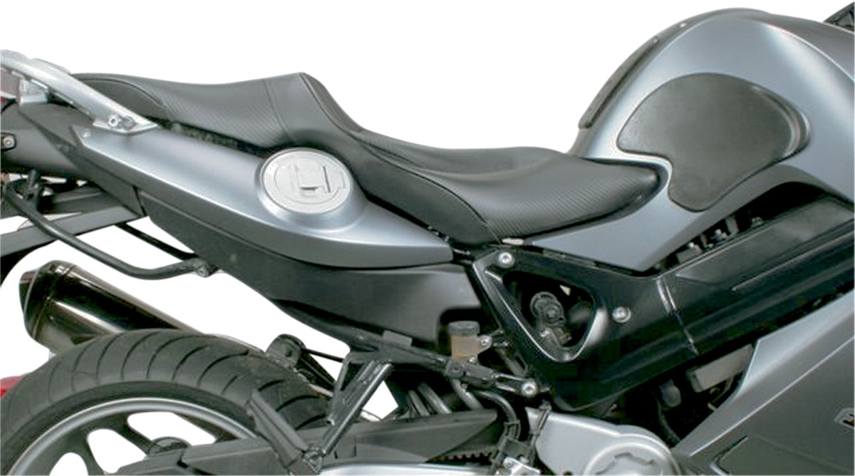 Sargent World Sport 2-Up Low Seat CarbonFX Black Fits BMW F800 - Image 3