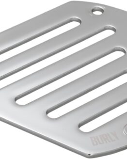 Hex Faceplate Slotted Chr