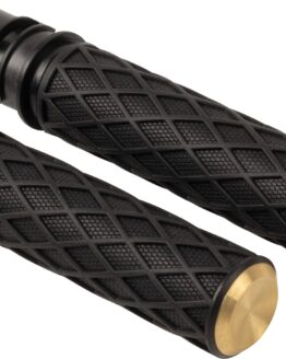 Arlen Ness Diamond Grips TBW Brass for Harley-Davidson 2025+