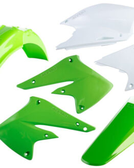 Acerbis Green Plastic Kit 6pc Fits 2004-2005 Kawasaki KX250F