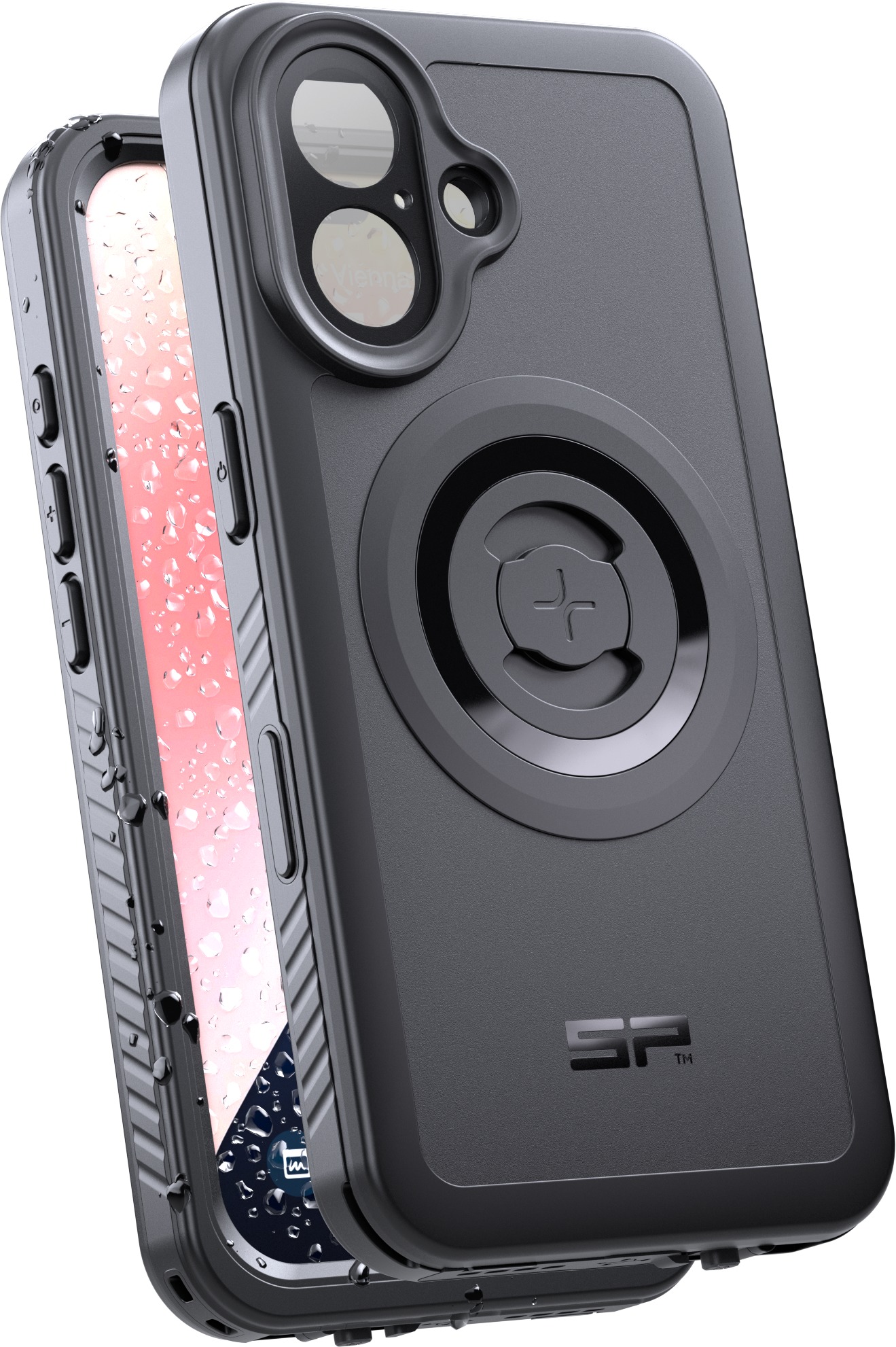 SP Connect Xtreme SPC+ Case for iPhone 16 Black - Image 4