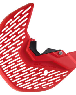 Red MX Disc/Fork Protector For Honda CRF Models