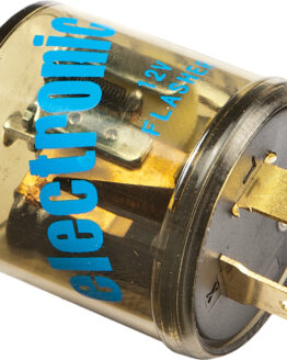 2 Prong 12 V Electric Flasher Relay Unit - Universal Fit & Up To 20 Amps