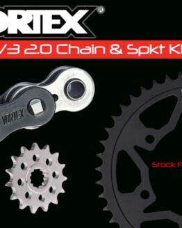 Vortex V3 2.0 Chain and Sprocket Kit Black For BMW S1000RR 2020-2023