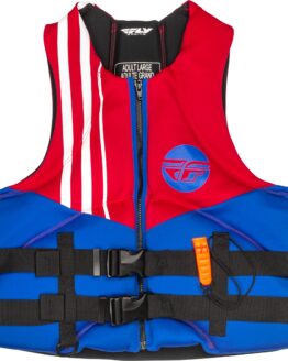 Fly Racing Neoprene Flotation Vest Red/White/Blue 3X-Large