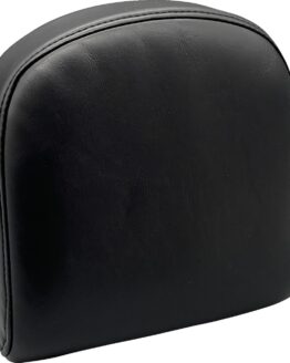 Le Pera Sissy Bar Pad Small Smooth Shiny Black For Harley-Davidson