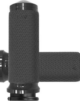 Avon Black Memory Foam Grips 1" for Motorcycles