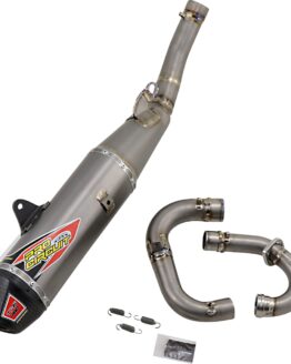 Ti-6 Titanium Full Exhaust w/ Carbon Fiber Cap