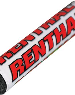 White & Red 10" SX Handlebar Crossbar Pad