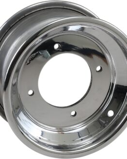 Rolled Lip Polished Wheel 10x5 4/144 3+2