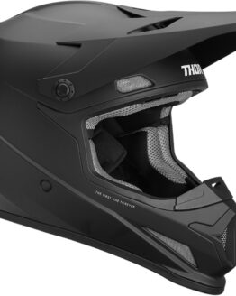 Sector Full Face Offroad Helmet Solid Matte Black Medium