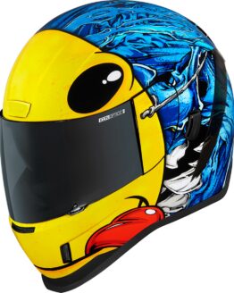 ICON Airform Brozak MIPS Helmet - Blue/Yellow, Large