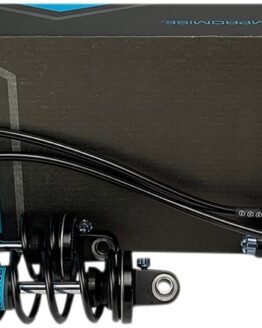 Legend Suspension REVO ARC 13in Rear Shocks Black Standard For Harley FL