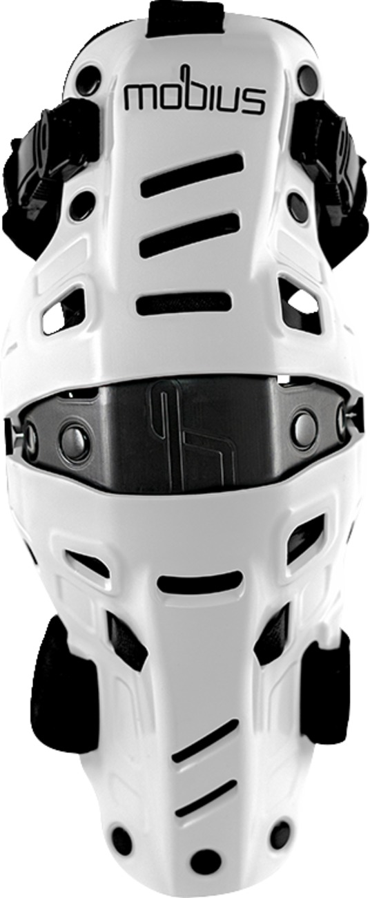 Mobius X8H Hybrid Knee Support 2XS/XS White Black Adult - Image 4