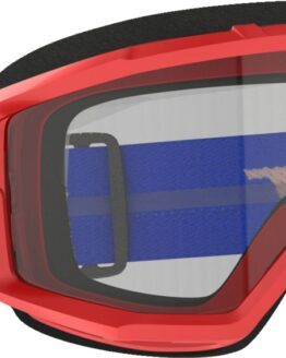 Scott Primal Youth Goggles Red Clear Lens Unisex One Size