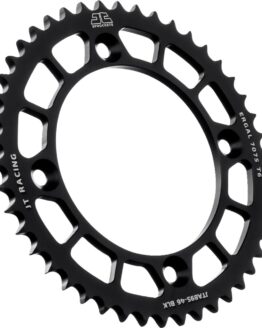 Black Aluminum Rear Sprocket - 46 Teeth 428 Pitch