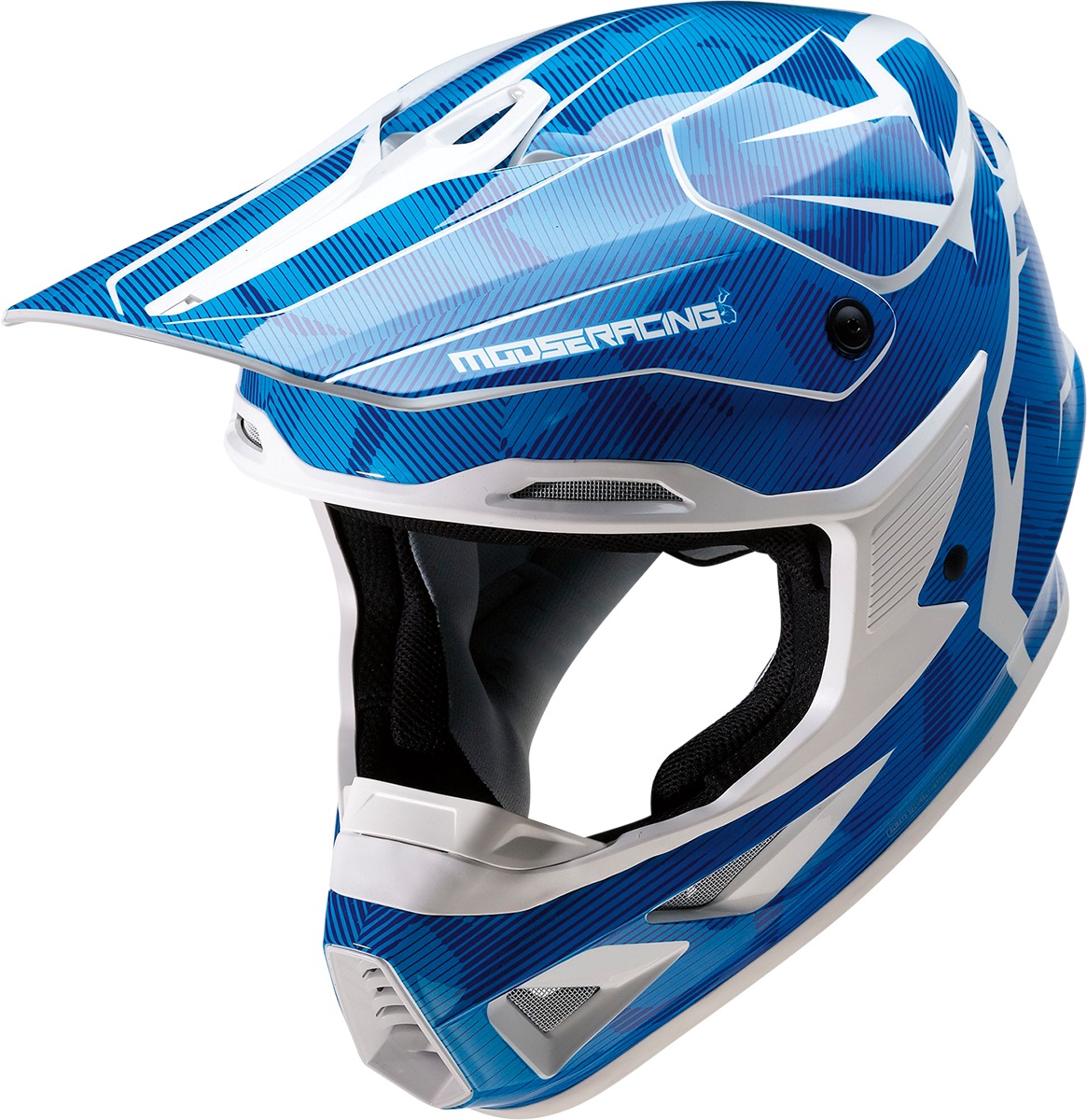 F.I. Agroid Camo Blue White MIPS Helmet 3X - Image 4
