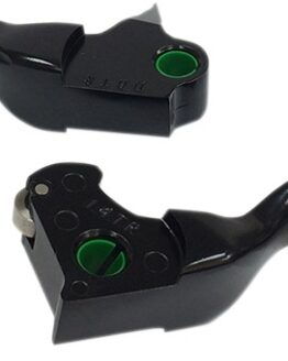 Slotted Hydraulic Brake/Clutch Lever Set - Black