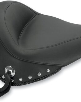 Wide Concho Skirt Studded Vinyl Solo Seat