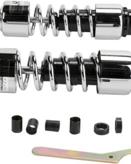 12" 412 Series Shocks Chrome