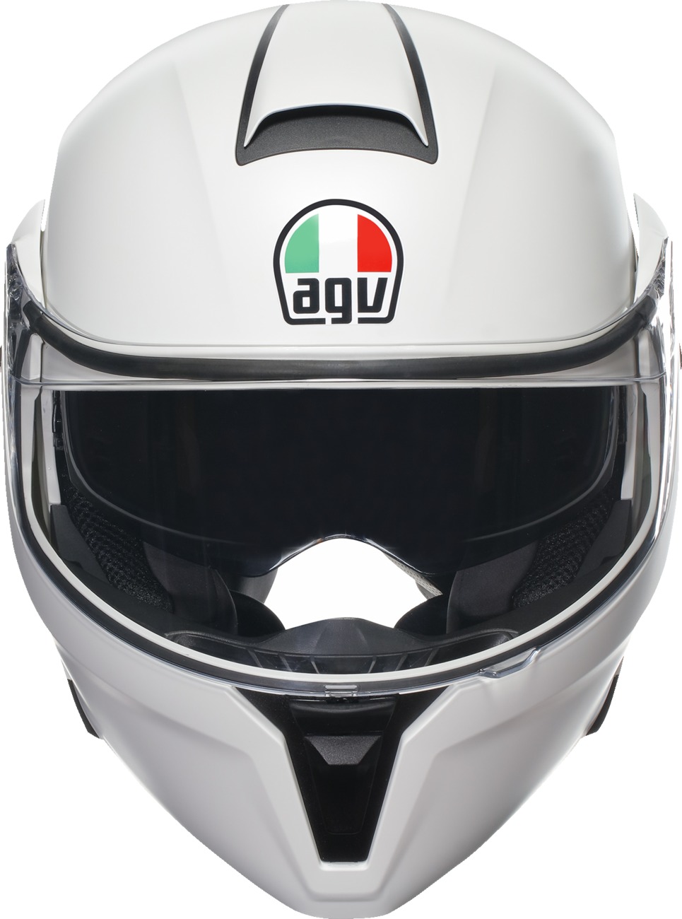 AGV Streetmodular Mono Matte White Helmet Medium - Image 4
