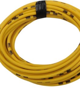 13' Color Match Electrical Wire - Solid Yellow 14A/12V 20AWG