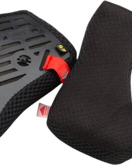 100% Aircraft Bicycle Helmet Cheek Pads XS/L Black Pair