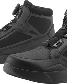 ICON Patrol 3 Waterproof Boots Black Size 13