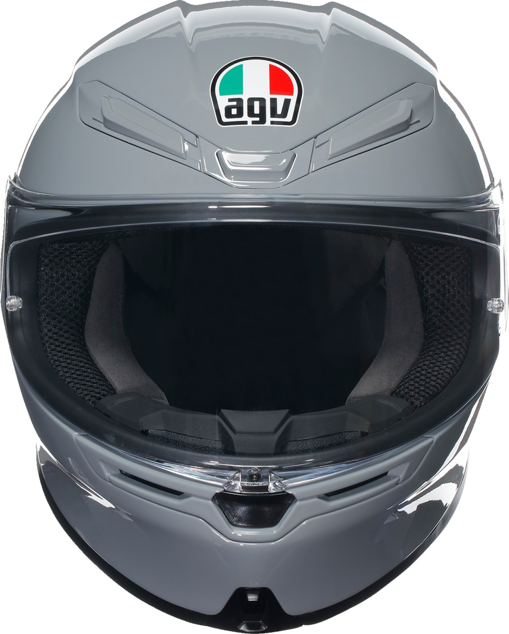 AGV K6 S Solid Full Face Helmet 2XL Gloss Nardo Gray - Image 4