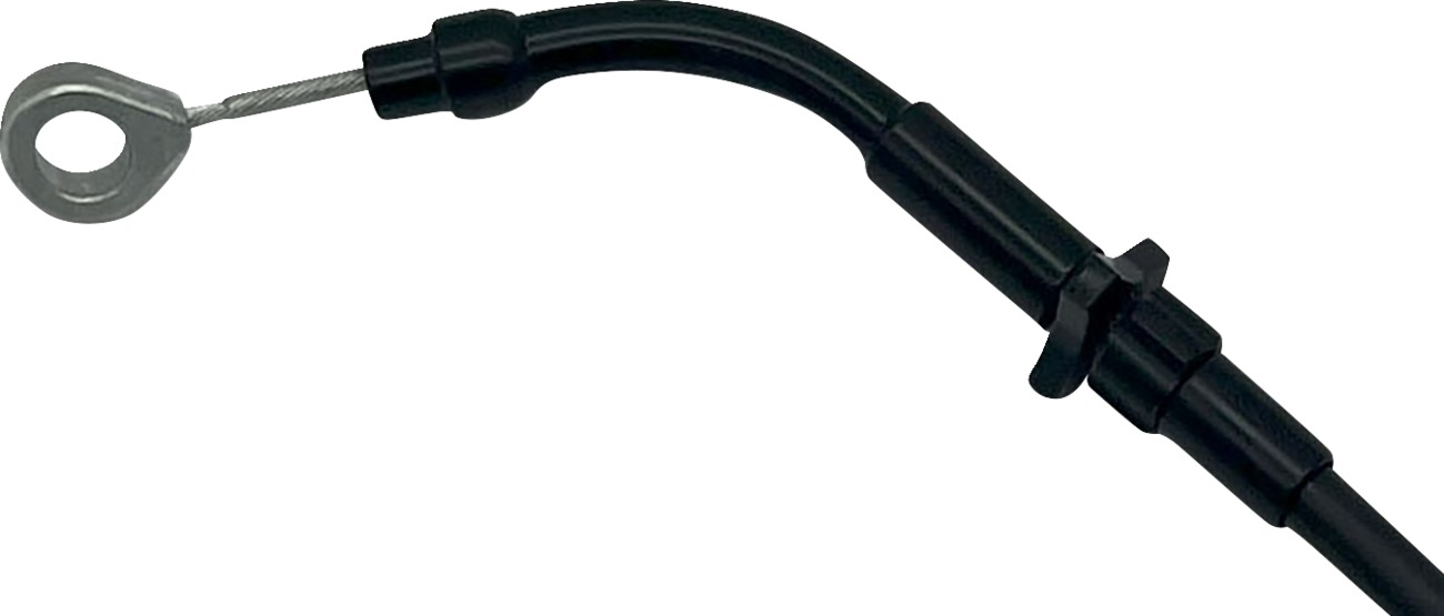 Fat Baggers EZ Install Upper Clutch Cable Black Vinyl For Harley Touring - Image 4