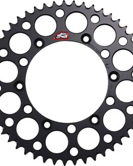 Rear Sprocket Grooved - Black 520-51 Teeth
