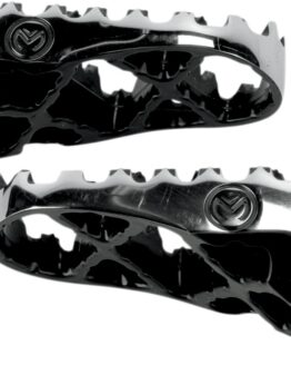 Black/Silver Hybrid Footpegs