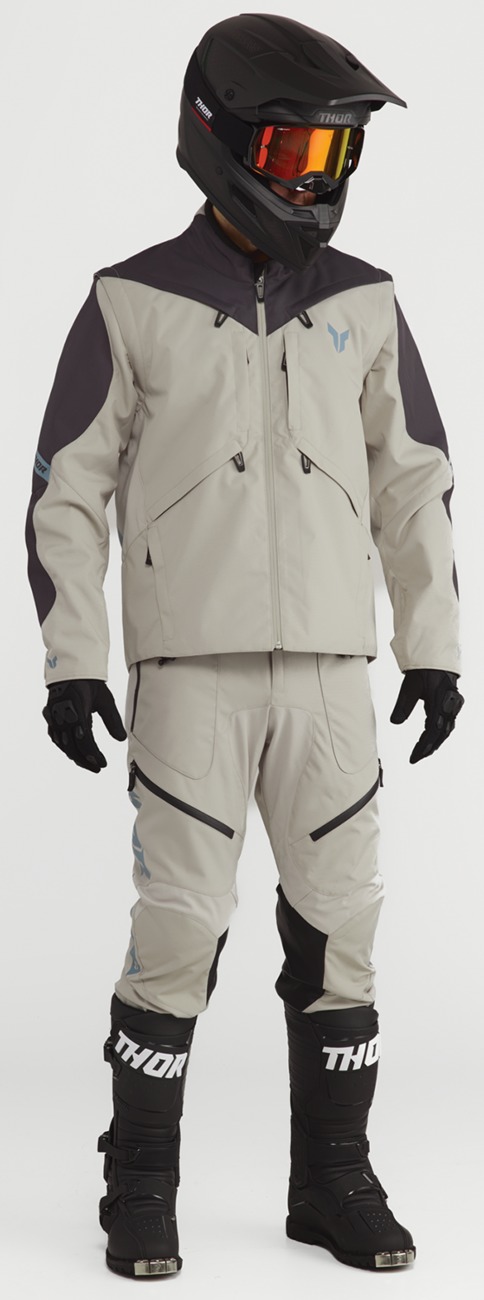 Thor Terrain In-the-Boot Pants Black/Sand Men's Size 44 - Image 4