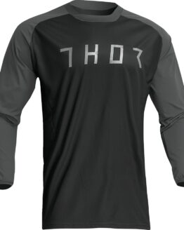 Thor Terrain Jersey Black Charcoal Men's Large