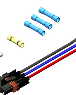 KFI 3-Pin Wire Harness Pigtail 12" Fits Polaris Pulse System