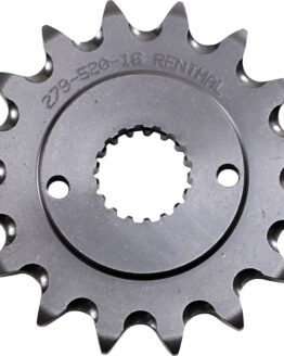 Renthal 16T Grooved Front Sprocket Natural Fits 96-04 Honda XR/TRX 400
