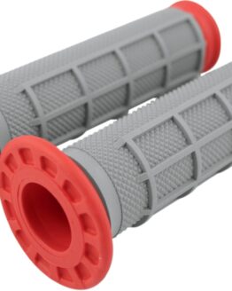 ATV Dual Compound Grips 1/2 Waffle - Red