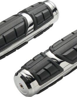 CIRO Chicane Grips Chrome for Harley Street Glide Road Glide