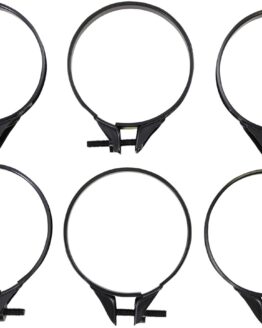 55-58mm Narrow Band Clamps for Carb & Intake Boots - 6 Pack