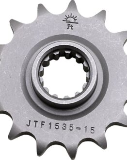 Steel Front Countershaft Sprocket - 15 Teeth Fits 98-02 ZX6R & 05-08 ZZR600