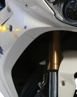 Kuryakyn Micro 1000 Extreme Amber Turn Signal Chrome