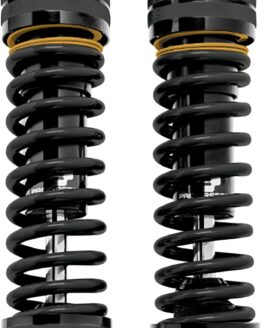 Progressive Suspension 944 Ultra Low Shocks Std Black Gold Harley Touring