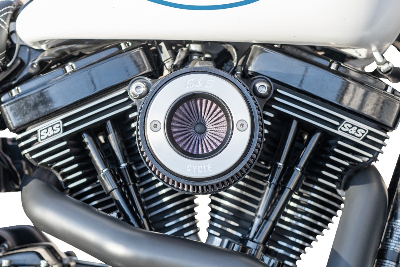 S&S Air Stinger Air Cleaner with Brushed Ring - Image 3