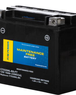 Fire Power CTX20HL-BS-FT Maintenance Free Battery