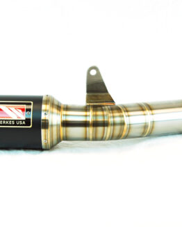 Black Center GP Race Slip On Exhaust