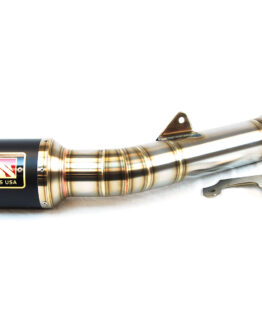 Black Center GP Race Slip On Exhaust