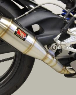 Competition Werkes GP Slip-On Exhaust Silver Stainless Fits 08-12 Street Triple