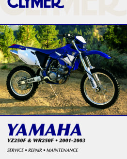 Clymer Shop Service Manual Soft Cover Fits 2001-2003 Yamaha YZ250F WR250F